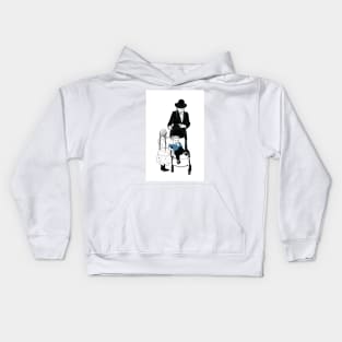 Orthodox jewish family Kids Hoodie